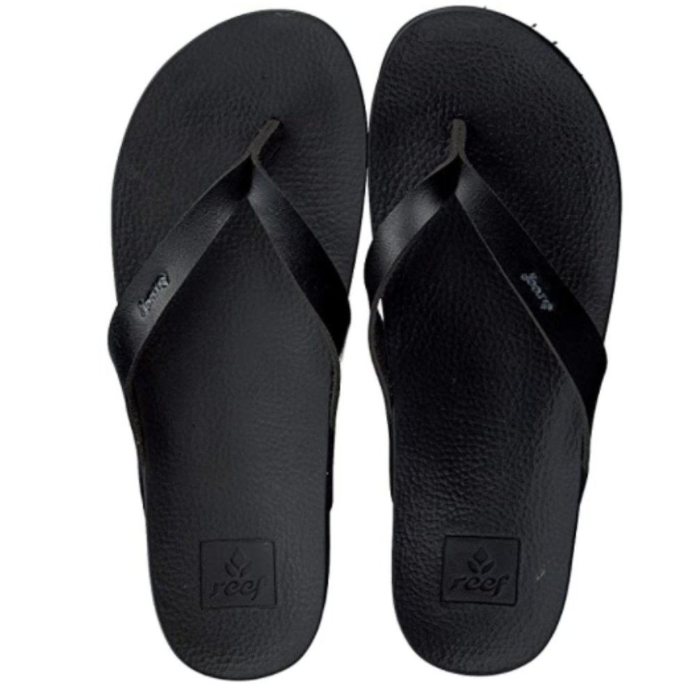 Reef Women's Cushion Court Sandal Black Size 8